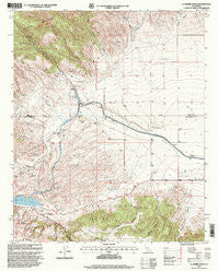 La Liebre Ranch California Historical topographic map, 1:24000 scale, 7.5 X 7.5 Minute, Year 1995