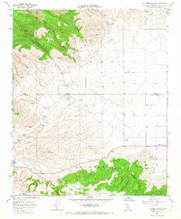 La Liebre Ranch California Historical topographic map, 1:24000 scale, 7.5 X 7.5 Minute, Year 1965
