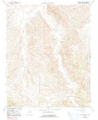 La Panza Ranch California Historical topographic map, 1:24000 scale, 7.5 X 7.5 Minute, Year 1966
