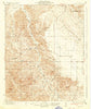 La Panza California Historical topographic map, 1:62500 scale, 15 X 15 Minute, Year 1936
