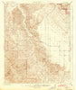 La Panza California Historical topographic map, 1:62500 scale, 15 X 15 Minute, Year 1936