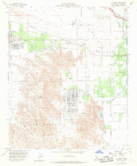La Quinta California Historical topographic map, 1:24000 scale, 7.5 X 7.5 Minute, Year 1959