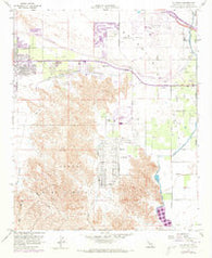 La Quinta California Historical topographic map, 1:24000 scale, 7.5 X 7.5 Minute, Year 1959