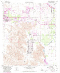 La Quinta California Historical topographic map, 1:24000 scale, 7.5 X 7.5 Minute, Year 1959