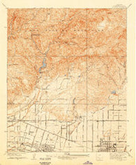 La Verne California Historical topographic map, 1:20000 scale, 7.5 X 7.5 Minute, Year 1940