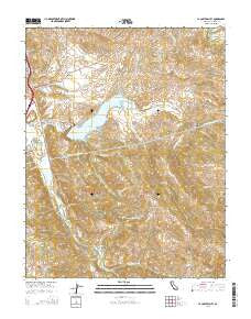 La Costa Valley California Current topographic map, 1:24000 scale, 7.5 X 7.5 Minute, Year 2015