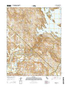 La Grange California Current topographic map, 1:24000 scale, 7.5 X 7.5 Minute, Year 2015
