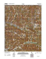 La Honda California Historical topographic map, 1:24000 scale, 7.5 X 7.5 Minute, Year 2012