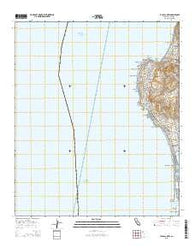 La Jolla OE W California Current topographic map, 1:24000 scale, 7.5 X 7.5 Minute, Year 2015