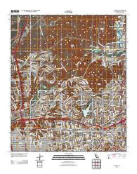 La Mesa California Historical topographic map, 1:24000 scale, 7.5 X 7.5 Minute, Year 2012