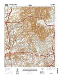 La Mesa California Current topographic map, 1:24000 scale, 7.5 X 7.5 Minute, Year 2015