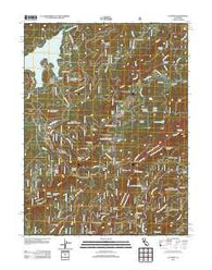 La Porte California Historical topographic map, 1:24000 scale, 7.5 X 7.5 Minute, Year 2012