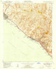 Laguna Beach California Historical topographic map, 1:24000 scale, 7.5 X 7.5 Minute, Year 1949