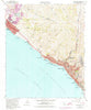 Laguna Beach California Historical topographic map, 1:24000 scale, 7.5 X 7.5 Minute, Year 1965