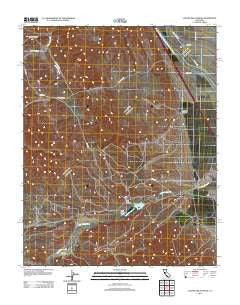 Laguna Seca Ranch California Historical topographic map, 1:24000 scale, 7.5 X 7.5 Minute, Year 2012