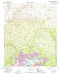 Lake Arrowhead California Historical topographic map, 1:24000 scale, 7.5 X 7.5 Minute, Year 1971