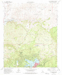 Lake Arrowhead California Historical topographic map, 1:24000 scale, 7.5 X 7.5 Minute, Year 1971