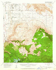 Lake Arrowhead California Historical topographic map, 1:62500 scale, 15 X 15 Minute, Year 1956