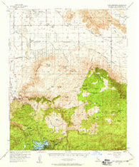 Lake Arrowhead California Historical topographic map, 1:62500 scale, 15 X 15 Minute, Year 1956