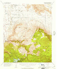 Lake Arrowhead California Historical topographic map, 1:62500 scale, 15 X 15 Minute, Year 1956