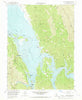 Lake Berryessa California Historical topographic map, 1:24000 scale, 7.5 X 7.5 Minute, Year 1959