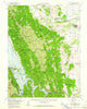 Lake Berryessa California Historical topographic map, 1:62500 scale, 15 X 15 Minute, Year 1959