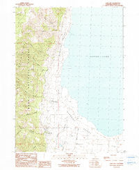 Lake City California Historical topographic map, 1:24000 scale, 7.5 X 7.5 Minute, Year 1990
