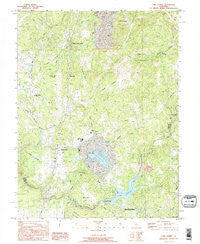 Lake Combie California Historical topographic map, 1:24000 scale, 7.5 X 7.5 Minute, Year 1995