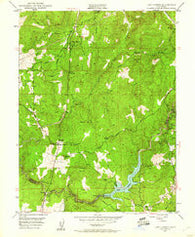 Lake Combie California Historical topographic map, 1:24000 scale, 7.5 X 7.5 Minute, Year 1949