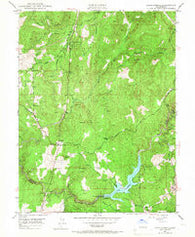 Lake Combie California Historical topographic map, 1:24000 scale, 7.5 X 7.5 Minute, Year 1949