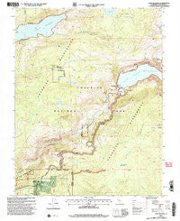 Lake Eleanor California Historical topographic map, 1:24000 scale, 7.5 X 7.5 Minute, Year 2001