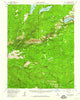 Lake Eleanor California Historical topographic map, 1:62500 scale, 15 X 15 Minute, Year 1956