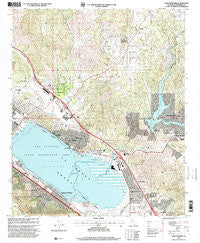 Lake Elsinore California Historical topographic map, 1:24000 scale, 7.5 X 7.5 Minute, Year 1997