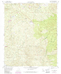 Lake Fulmor California Historical topographic map, 1:24000 scale, 7.5 X 7.5 Minute, Year 1956