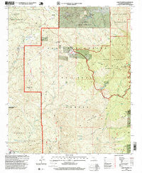 Lake Fulmor California Historical topographic map, 1:24000 scale, 7.5 X 7.5 Minute, Year 1996