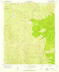 Lake Fulmor California Historical topographic map, 1:24000 scale, 7.5 X 7.5 Minute, Year 1956