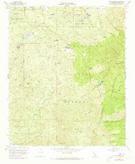 Lake Fulmor California Historical topographic map, 1:24000 scale, 7.5 X 7.5 Minute, Year 1956
