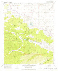 Lake Hughes California Historical topographic map, 1:24000 scale, 7.5 X 7.5 Minute, Year 1957