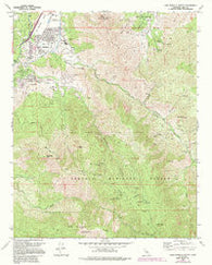 Lake Isabella South California Historical topographic map, 1:24000 scale, 7.5 X 7.5 Minute, Year 1972