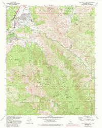 Lake Isabella South California Historical topographic map, 1:24000 scale, 7.5 X 7.5 Minute, Year 1972