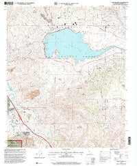 Lake Mathews California Historical topographic map, 1:24000 scale, 7.5 X 7.5 Minute, Year 1997