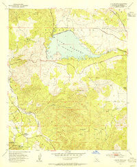 Lake Mathews California Historical topographic map, 1:24000 scale, 7.5 X 7.5 Minute, Year 1953