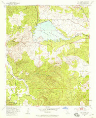 Lake Mathews California Historical topographic map, 1:24000 scale, 7.5 X 7.5 Minute, Year 1953