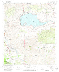 Lake Mathews California Historical topographic map, 1:24000 scale, 7.5 X 7.5 Minute, Year 1967