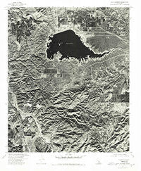 Lake Mathews California Historical topographic map, 1:24000 scale, 7.5 X 7.5 Minute, Year 1974