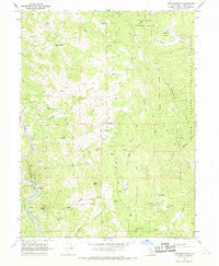 Lake Mountain California Historical topographic map, 1:24000 scale, 7.5 X 7.5 Minute, Year 1967