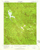 Lake Pillsbury California Historical topographic map, 1:62500 scale, 15 X 15 Minute, Year 1951