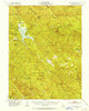 Lake Pillsbury California Historical topographic map, 1:62500 scale, 15 X 15 Minute, Year 1951