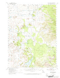 Lake Shastina California Historical topographic map, 1:62500 scale, 15 X 15 Minute, Year 1954