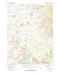 Lake Shastina California Historical topographic map, 1:62500 scale, 15 X 15 Minute, Year 1954